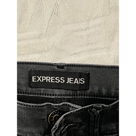 Express Mia Mid-Rise Legging Womans Jeans 26x28 - Picture 3 of 7